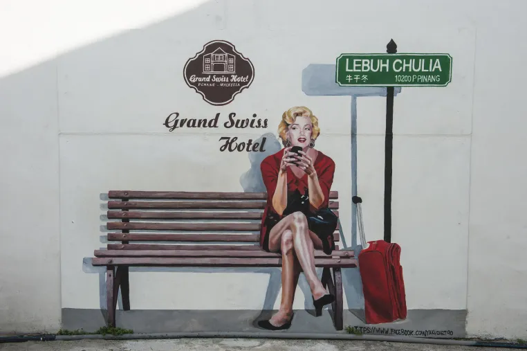 Bild: Die farbenfrohen Straßen Malaysias lassen die Herzen von Street Art-Fans höher schlagen