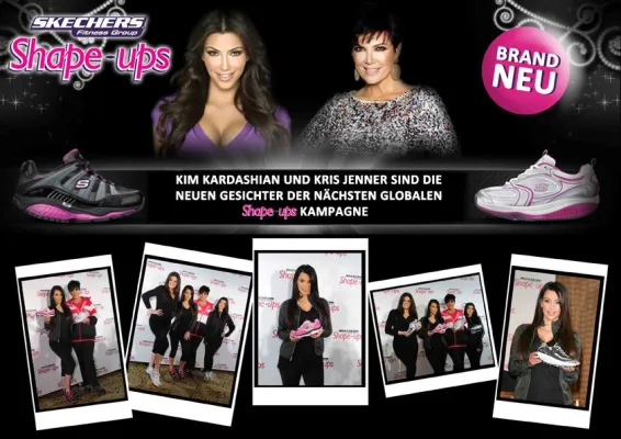 Bild: SKECHERS NIMMT KIM KARDASHIAN UND KRIS JENNER UNTER VERTRAG