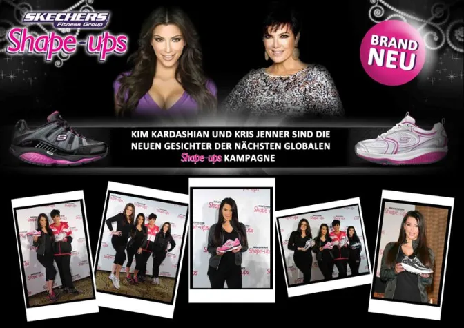 SKECHERS NIMMT KIM KARDASHIAN UND KRIS JENNER UNTER VERTRAG Bild: SKECHERS NIMMT KIM KARDASHIAN UND KRIS JENNER UNTER VERTRAG