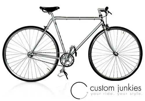Bild: Custom Junkies: Singlespeed Bike Shop, gebrauchte Rennradteile und Custom Bike Builds