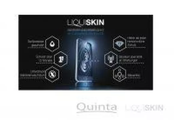 Bild: Unsichtbarer Displayschutz mit Flüssigglas-Technologie von LiquiSkin