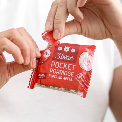 Bild: 3Bears Pocket Porridge:? Der erste Porridge für die Hosentasche