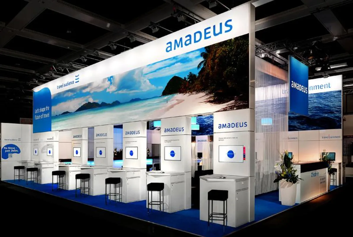 Messestand Amadeus Germany