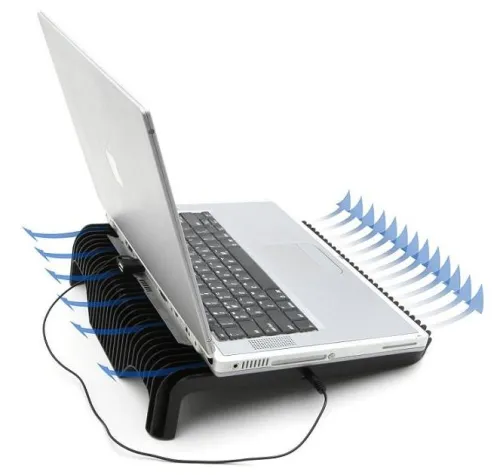 Bild: Kühles Klima für das strapazierte Notebook