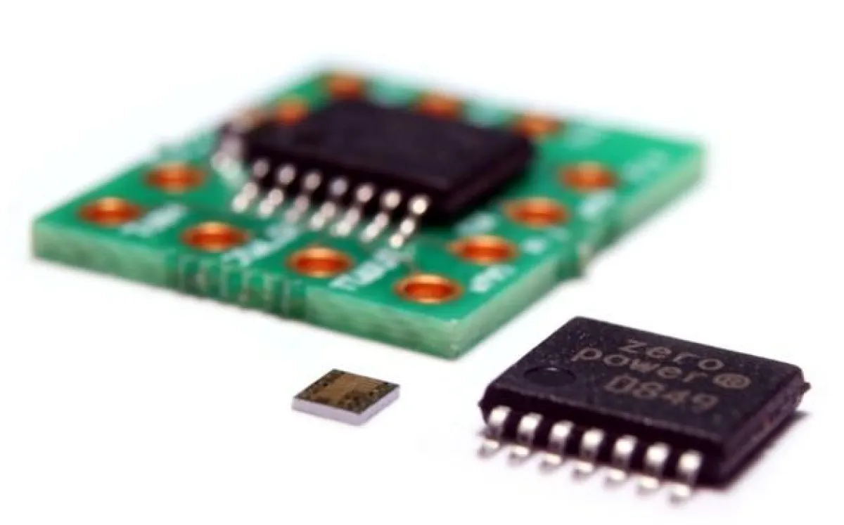 zeropower Chip in Nahaufnahme