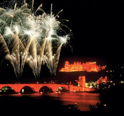 Bild: Heidelberger Schlossbeleuchtungen 2010