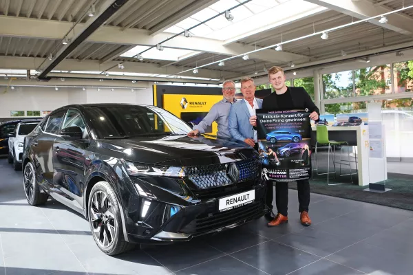 Bild: Renault Markteinführung: Autowelt Hartmann verlost ganzes Musik-Konzert