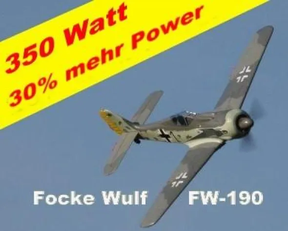 Bild: Neues Highlight im Modellflugzeugbau - die Focke Wulf 190
