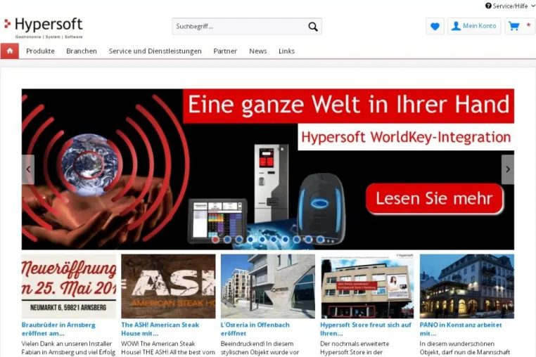 Neue Web-Präsenz von Hypersoft vorgestellt Bild: Neue Web-Präsenz von Hypersoft vorgestellt
