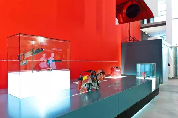 Bild: Kalle Krause realisiert Hilti-Ausstellung im red dot design museum