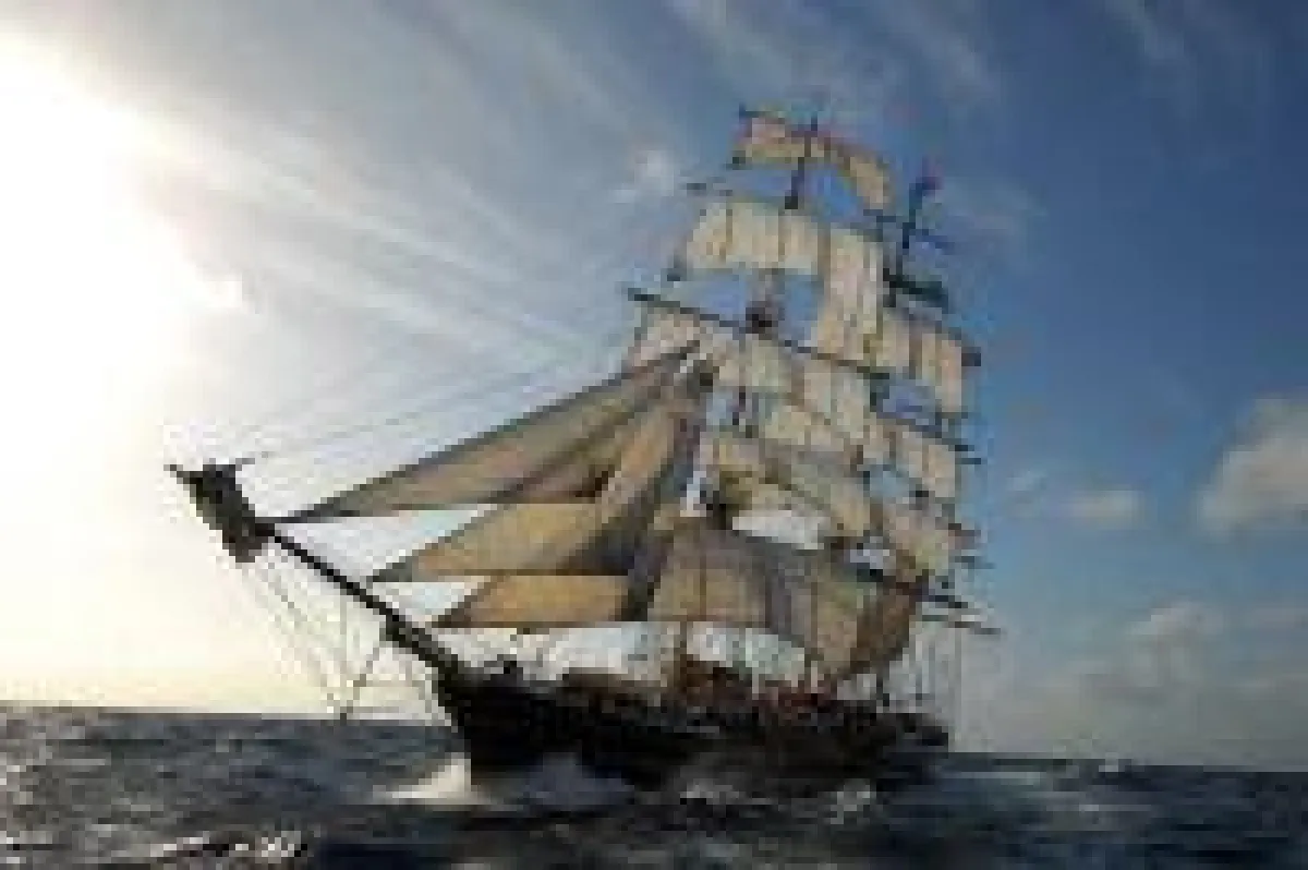 Die Clipper Stad Amsterdam auf hoher See - Foto: Cornelissen