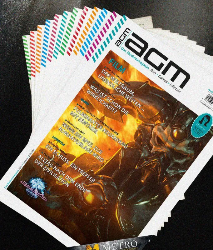 AGM-Magazin NERD-GIRL-Edition am Kiosk