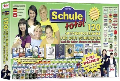 Bild: Schule total 2007/08 mit preisgekrönten Top-Titeln