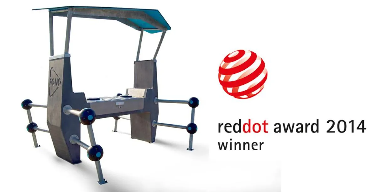 Red Dot Auszeichnung für den Outdoor DJ Table Fono