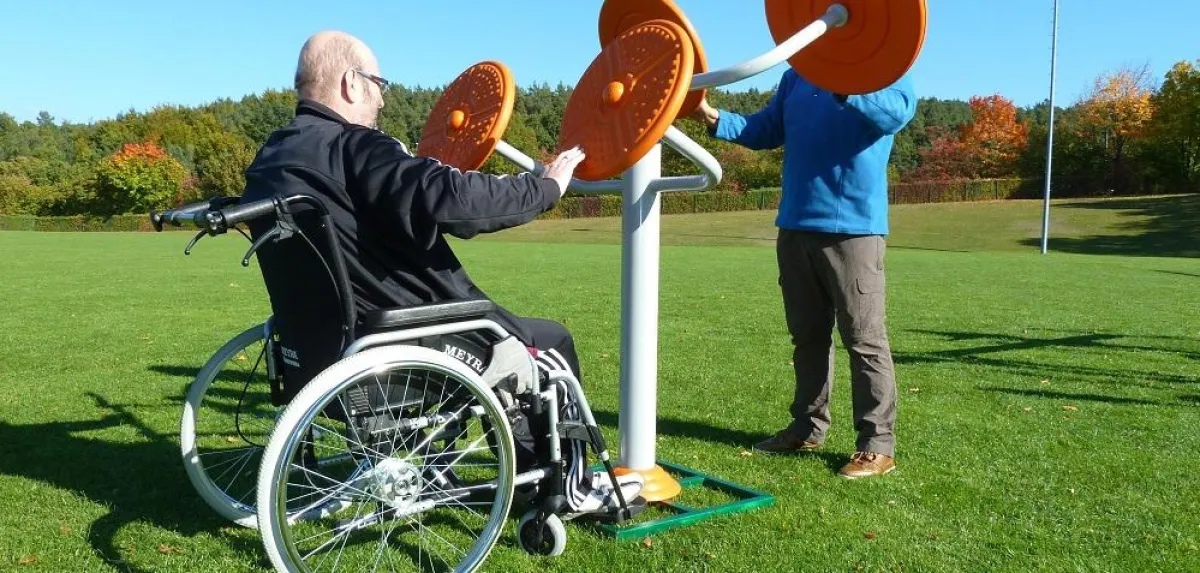 Probetraining im Vitapark Fuhrmann.