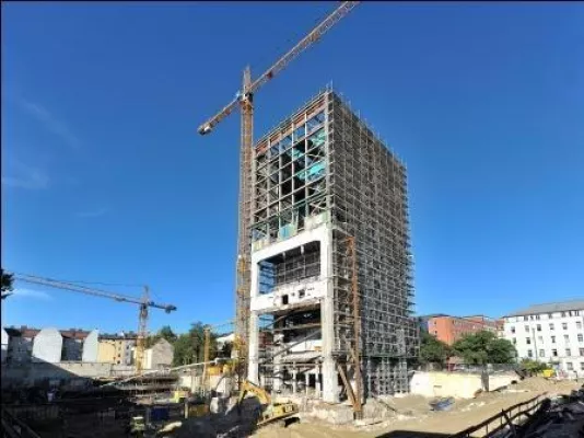 Bild: Münchner Immobilienprojekt The Seven gewinnt an Format