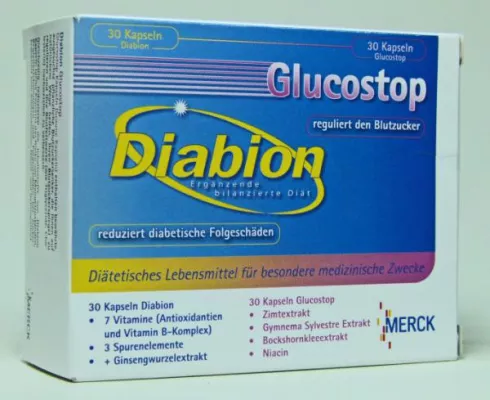 Bild: Diabion Glucostop (Merck) jetzt in Apotheken verfügbar
