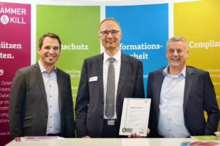 Bild: Datenschutz-Experten Althammer & Kill zertifizieren die Software vom Marktführer Connext Vivendi