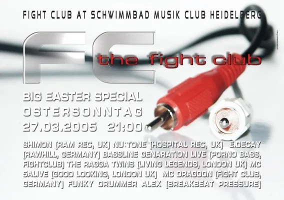 Bild: Heidelberg 27.03.2005 FIGHT CLUB BIG EASTER SPECIAL