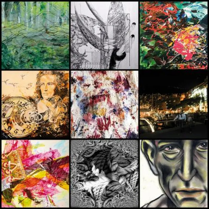 Collage (Breitenbach, Cross, Fischer, Hiddemann-Holthoff, Kosina, Rass, Schinko, Soberon, Stark)