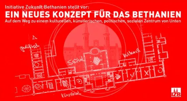 Bild: Einladung für den 29.6.06: Ein neues Konzept für das Bethanien - Vorstellung und Diskussion