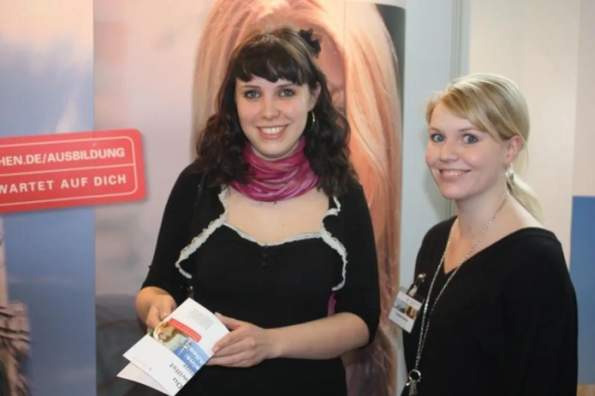 Kompetente und Freundliche Beratung auf den azubi- & studientagen München