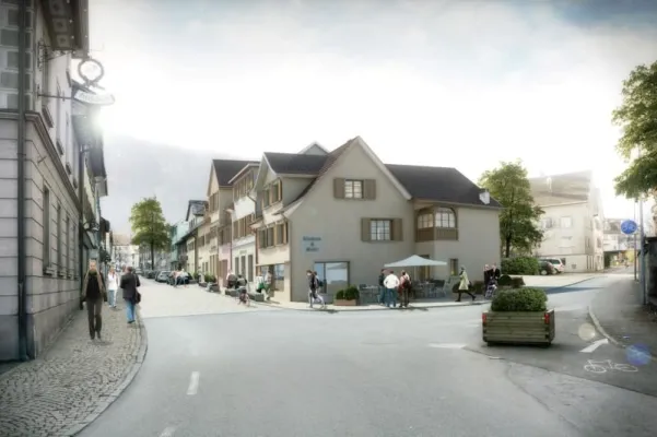 Bild: Marktstraße Nord in Hohenems: Baubeginn noch vor dem Sommer geplant