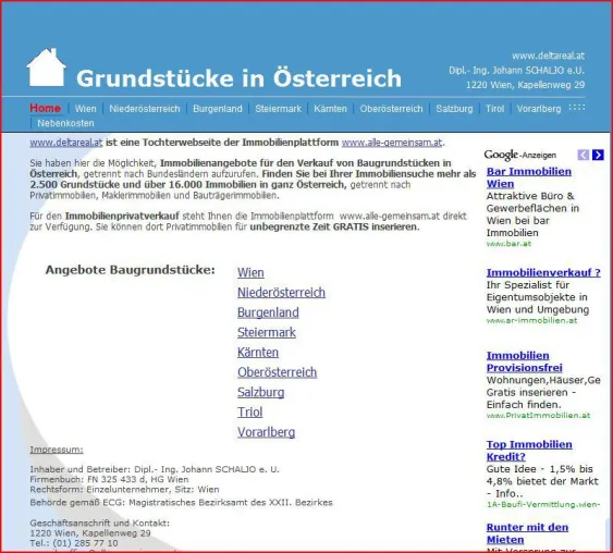Grundstücke kaufen in Österreich Bild: Grundstücke kaufen in Österreich