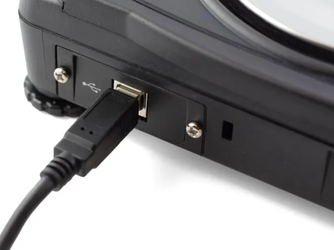 Bild: A&D Quick USB-Schnittstelle ermöglicht einfachste Datenerfassung von Waagen am Computer