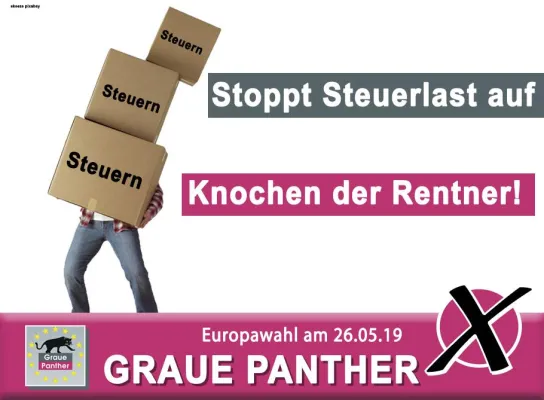Steuerlast auf Knochen der Rentner Bild: Steuerlast auf Knochen der Rentner