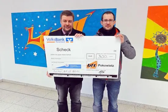 Bild: Tanken für den Guten Zweck