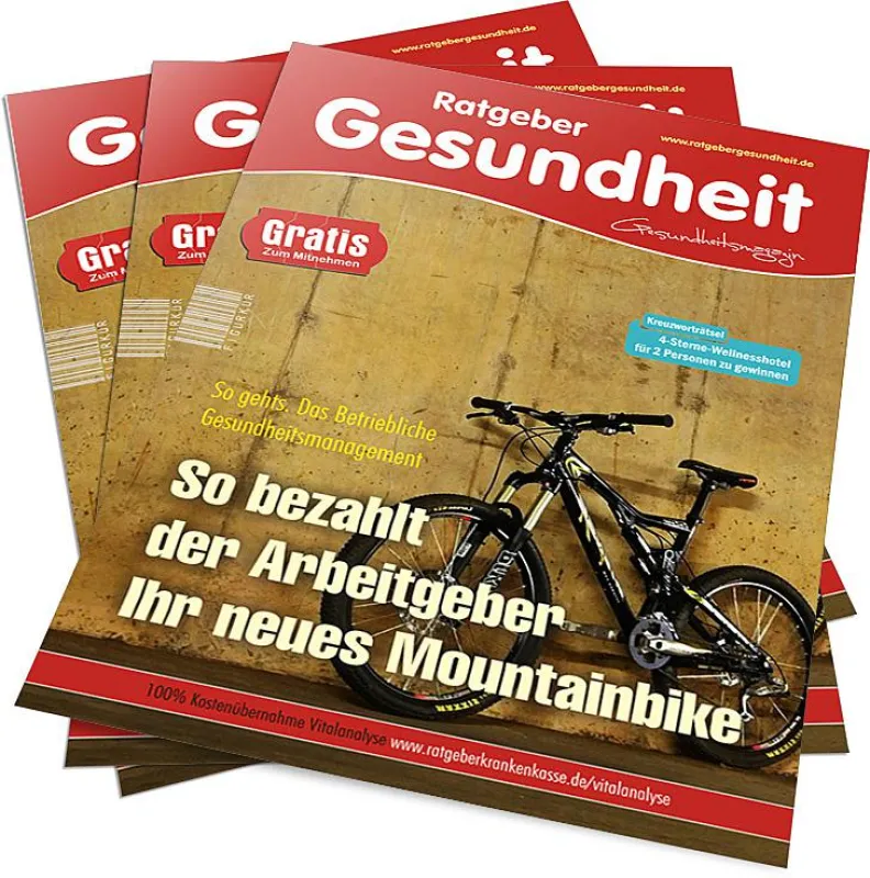 Betriebliches Gesundheitsmagazin kostenlos testen