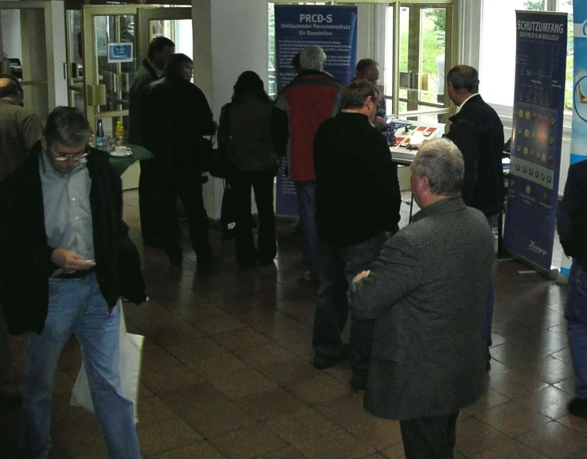 Großes Interesse am Stand der Heinrich Kopp GmbH auf dem Arbeitsschutztag in Sachsen-Anhalt.
