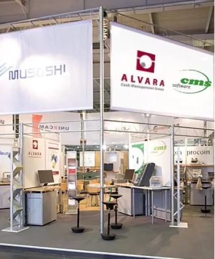 Bild: ALVARA überzeugt die Branchenbesucher auf der CeBIT 2008 und den Wertdienstleister WSN