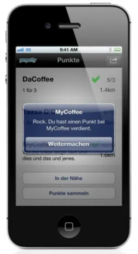 Bild: Bonusprogramme jetzt auch auf dem iPhone mit der Yopoly App