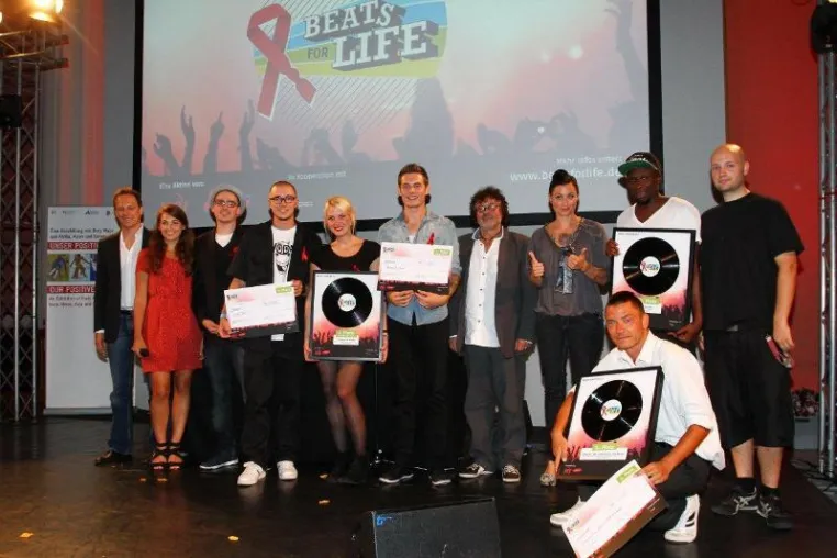 Bild: Preisverleihung „Beats for Life“ im Roten Rathaus