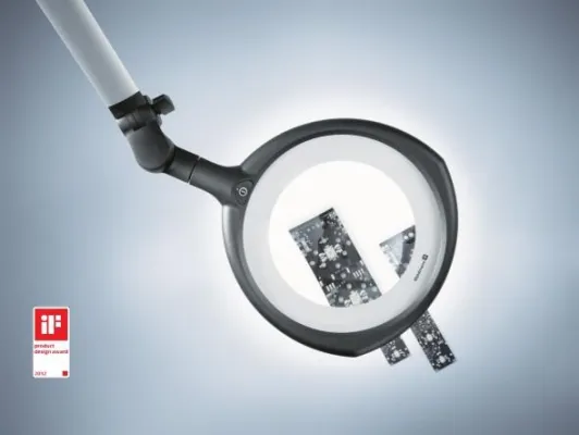 Ergonomisch, einfach und exakt: iF award für innovative Lupenleuchte Tevisio Bild: Ergonomisch, einfach und exakt: iF award für innovative Lupenleuchte Tevisio
