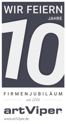 artViper mit Sitz in Weiden feiert 10-jähriges Firmenjubiläum Bild: artViper mit Sitz in Weiden feiert 10-jähriges Firmenjubiläum