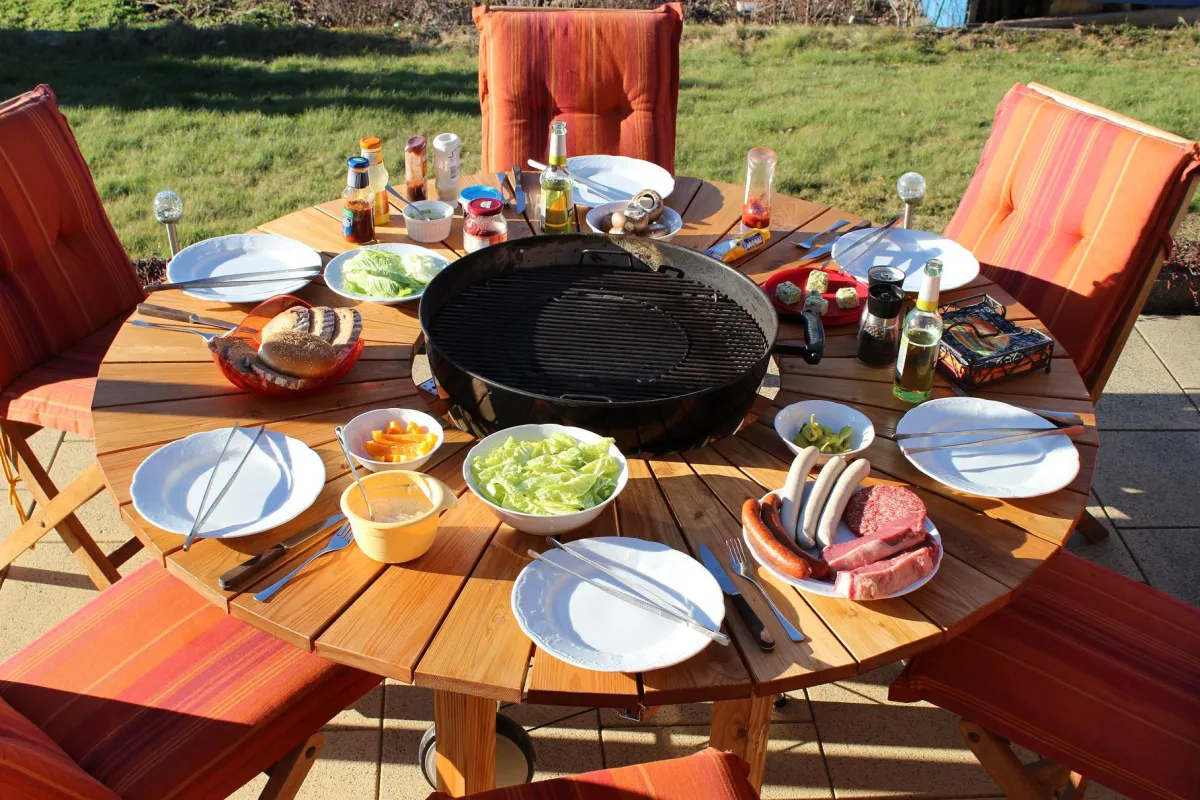 Gemeinsam grillen - jeder wie und was ihm schmeckt!