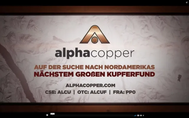 Bild: Alpha Copper - Auf der Suche nach Nordamerikas nächstem, großen Kupferfund