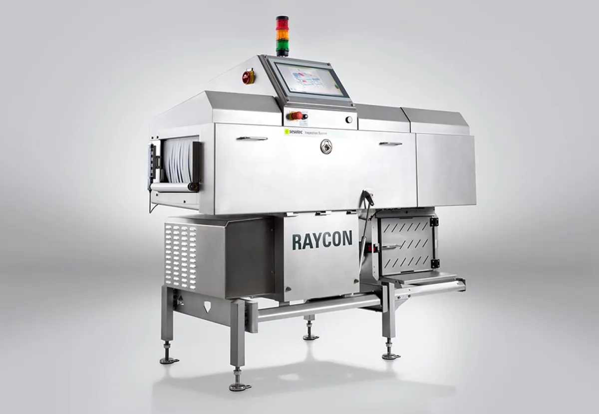 Das Produktinspektionssystem RAYCON D+ von Sesotec