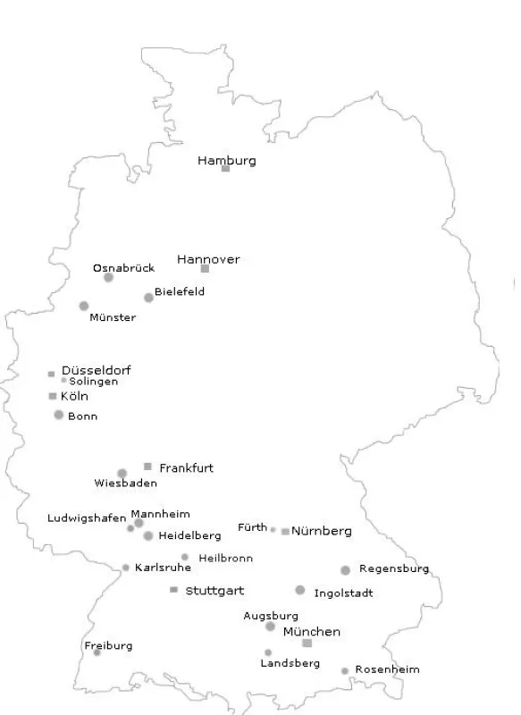 Mietersuche in über 25 Städten