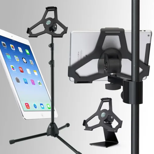 Neue iPad Air-Halterungen von König & Meyer ab Februar verfügbar Bild: Neue iPad Air-Halterungen von König & Meyer ab Februar verfügbar