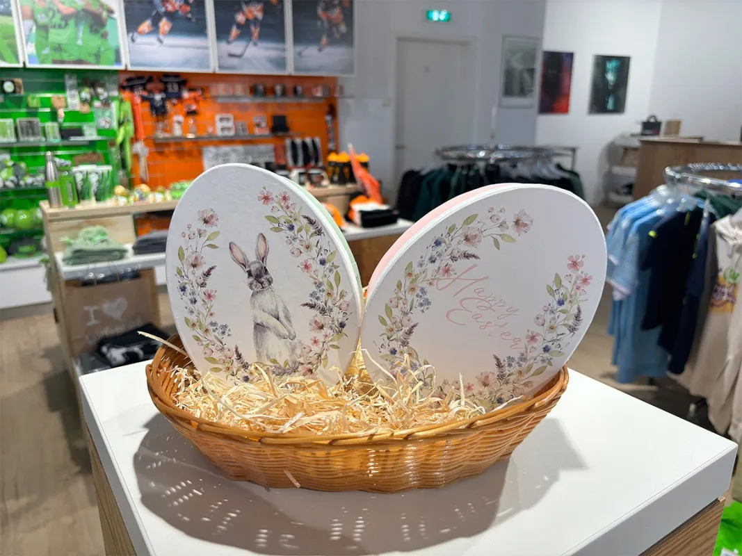 Osteraktion im Wolfsburg Store (© WMG Wolfsburg)