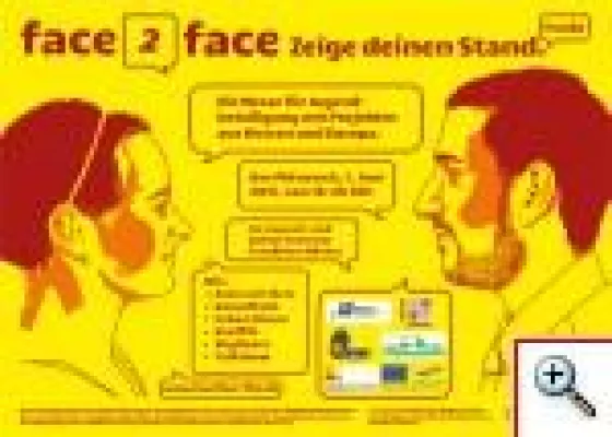 Bild: "face2face - zeige Deinen Stand.punkt" die Messe für Jugendbeteteiligung mit Projekten aus Hessen und Europa