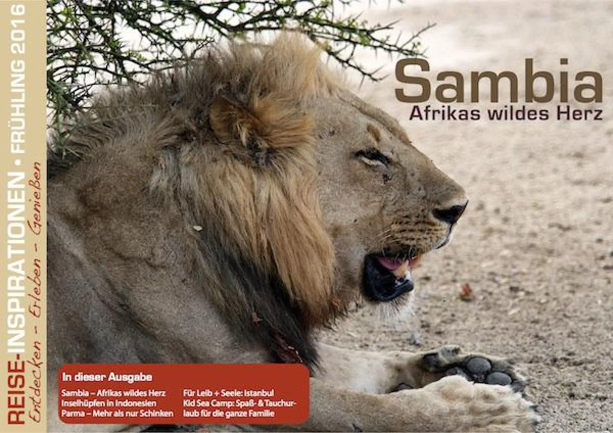 Reise-Inspirationen, Titelthema Frühling: Sambia
