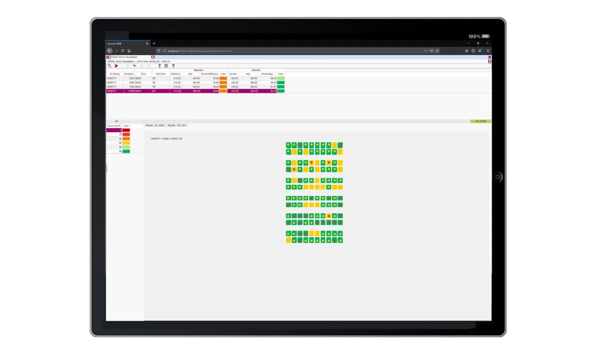 Ein Highlight des inconsoSLM: Verbesserte Algorithmen, erweiterte Parameter