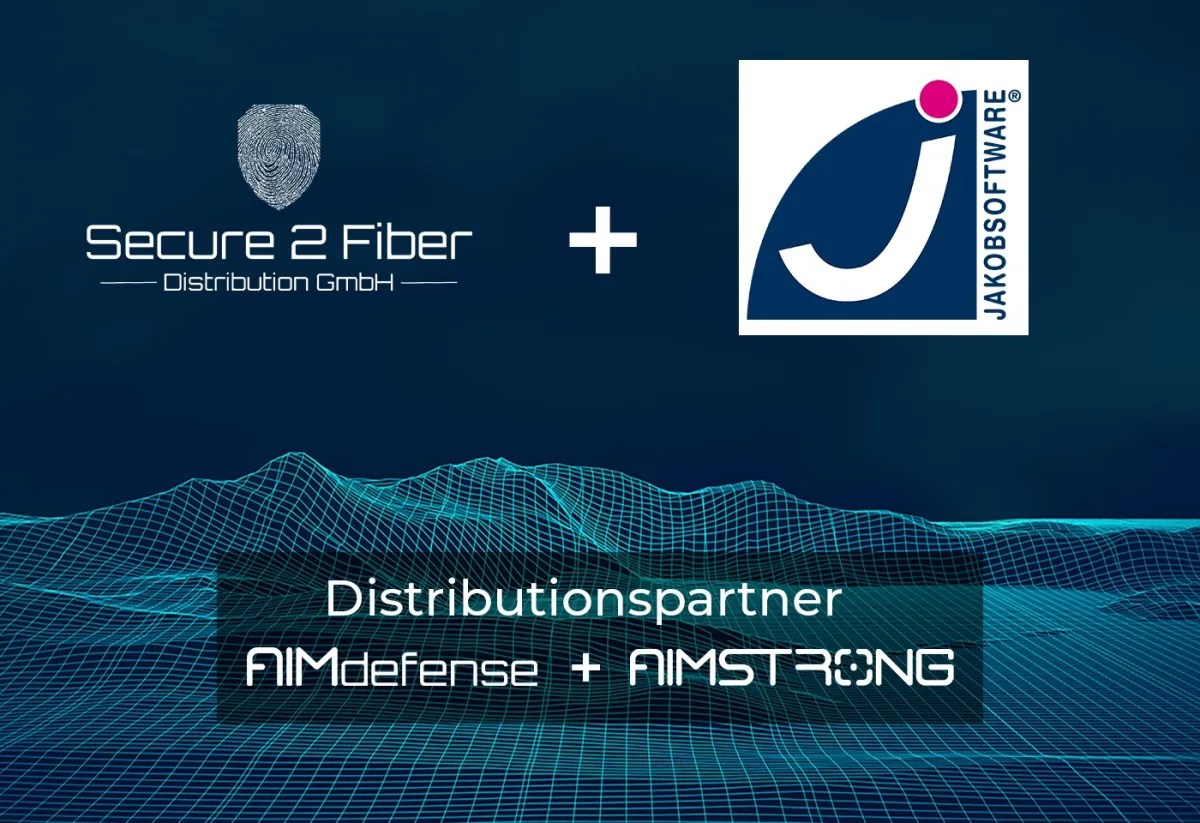 Secure 2 Fiber und Jakobsoftware verkünden Distributionspartnerschaft. (© Secure 2 Fiber Distribution GmbH)