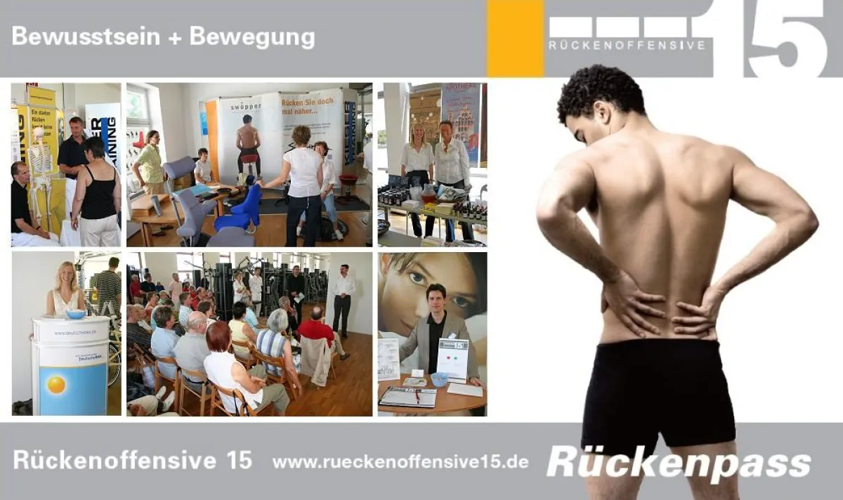 Rückenoffensive 15 in Schleswig-Holstein und Hamburg - gemeinsam an der Spitze Deutschlands für mehr Rückengesundheit