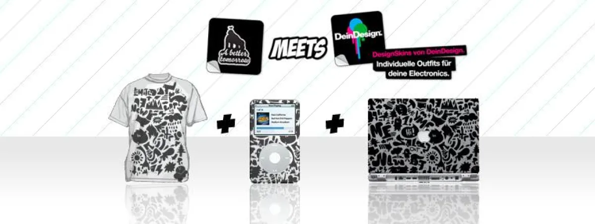 Ein Design für Streetwear und Devices zu finden ist die Aufgabe.